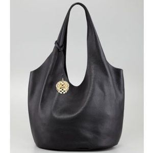 Vince Camuto shrunken leather tote bag